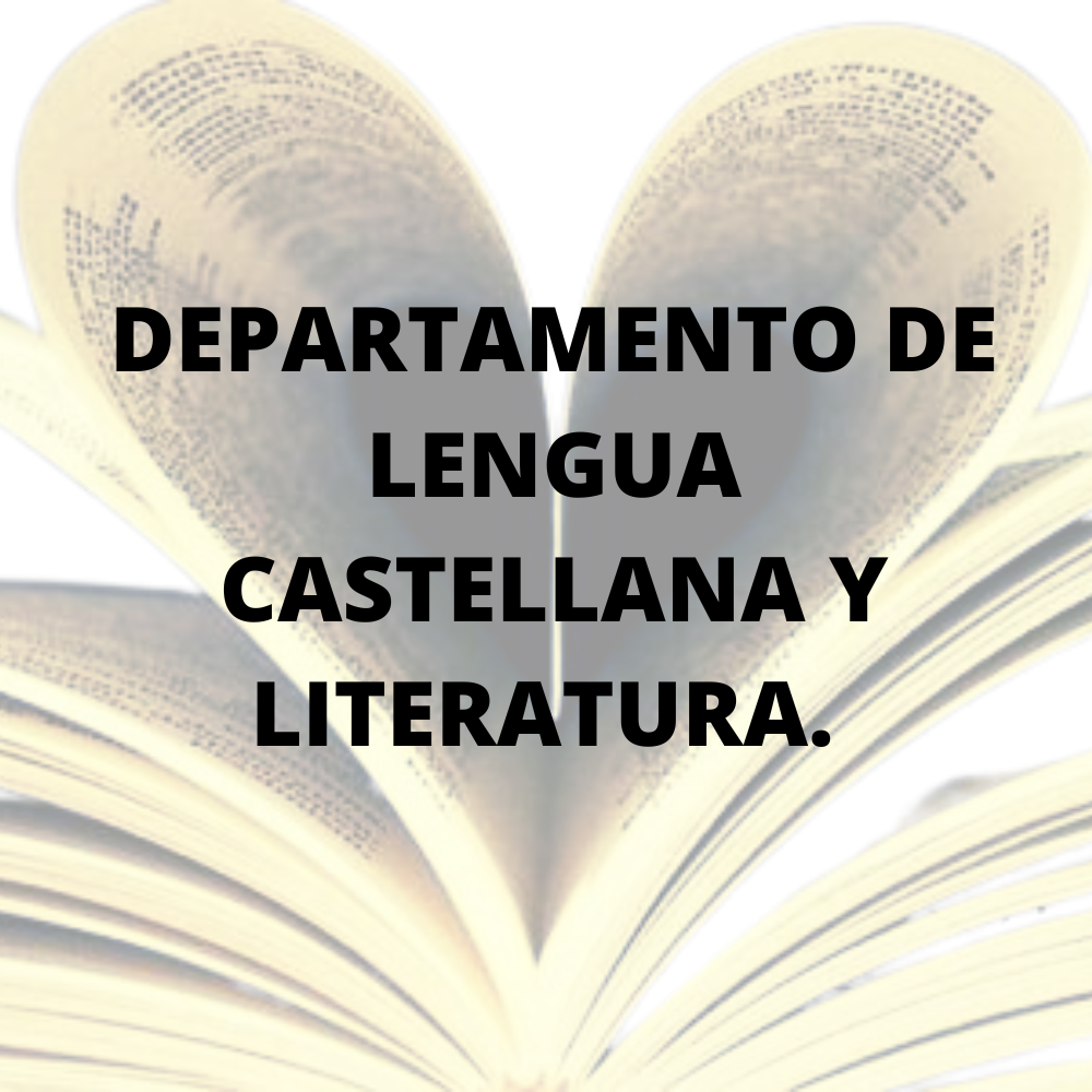 DEPARTAMENTO DE LENGUA CASTELLANA Y LITERATURA. PROGRAMACIONES DIDÁCTICAS 2023/2024.