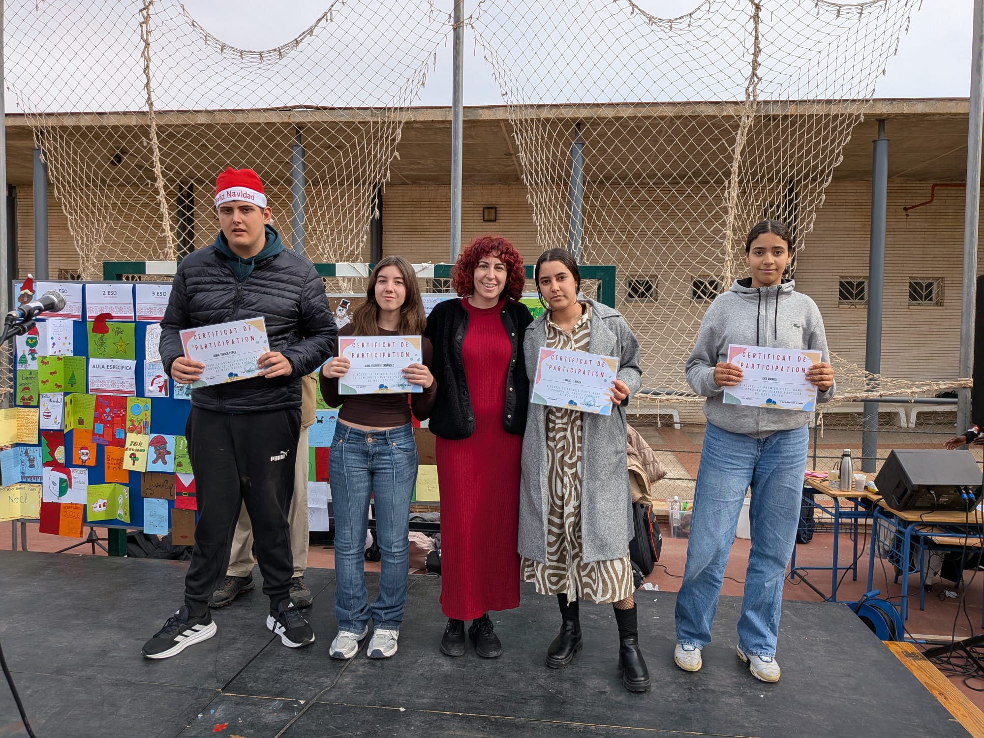 III Edición Concurso de tarjetas de Navidad en francés