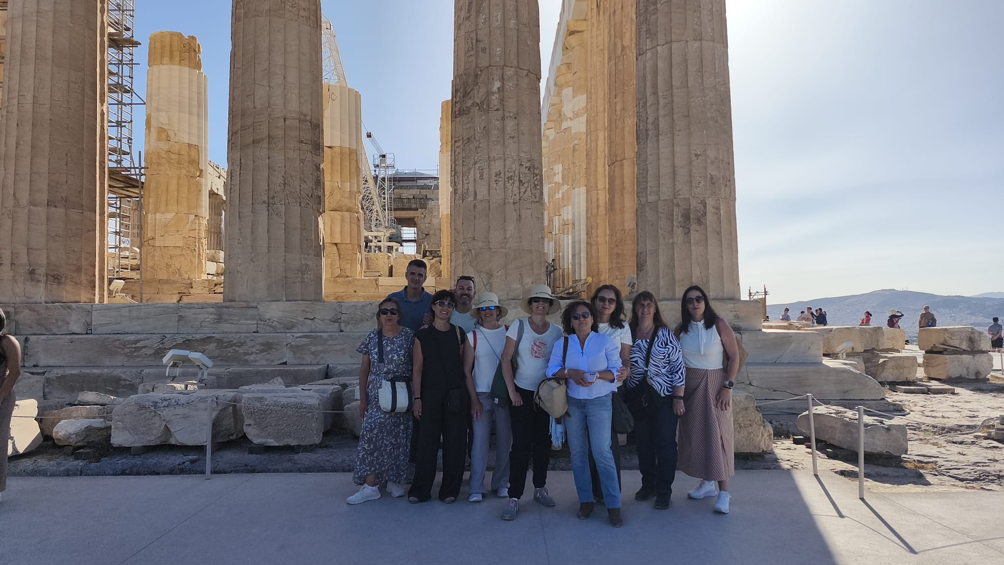 Movilidad Job Shadowing del proyecto ErasmusPlus FP en Grecia. Consorcio Alboran