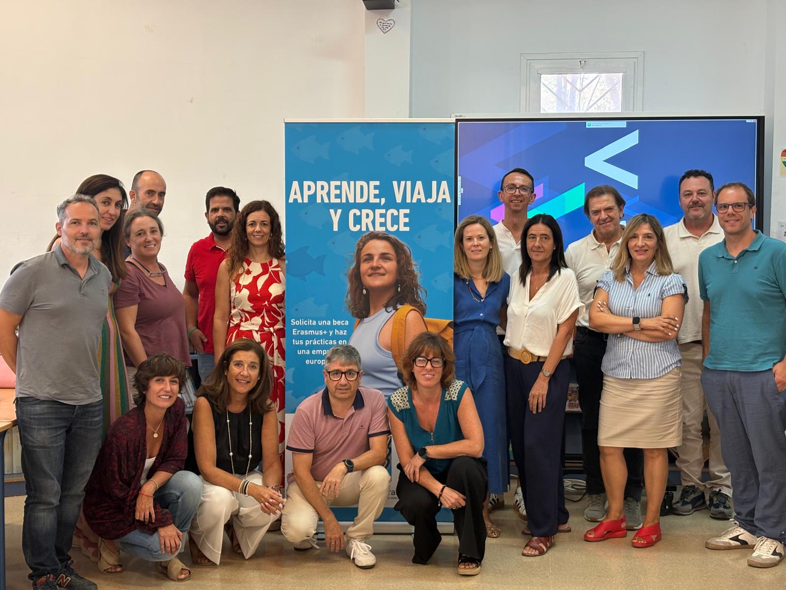 Comienzo del curso 2026/2027 y  Erasmus+ FP 2026. Reunión del consorcio Alborán: «A sea of opportunities». 